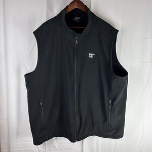 Caterpillar Vest Men's 3XL Black CAT‎ Core365 *Read